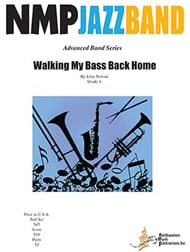 Walkin' My Bass Back Home Jazz Ensemble sheet music cover Thumbnail